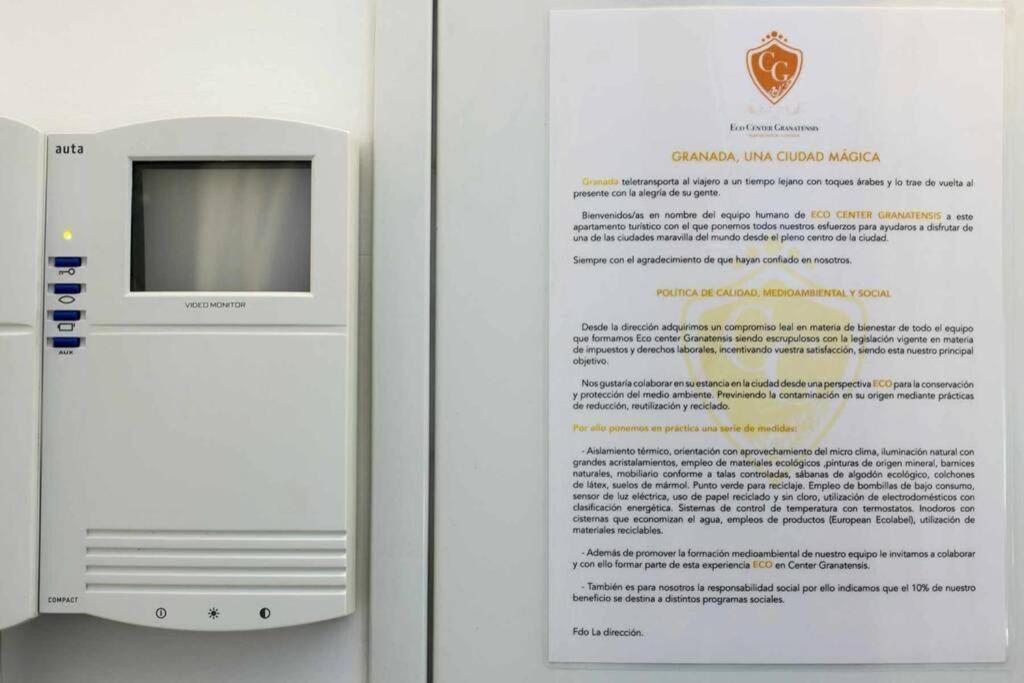 Eco Center Granatensis Catedral 2 Habitaciones Free Parking Γρανάδα Εξωτερικό φωτογραφία